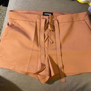 Express Lace Up Shorts